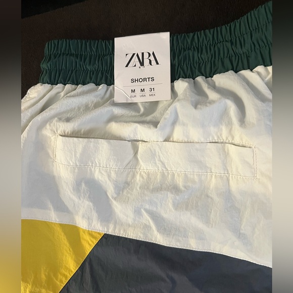 Zara Men’s Size Medium nylon DNWR shorts NWT - Picture 5 of 7
